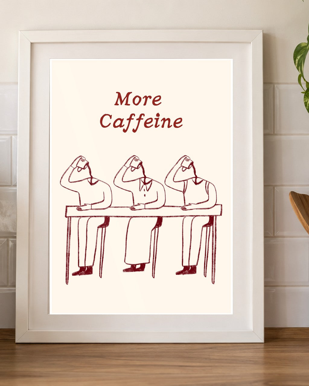 More Caffeine kitchen mockup
