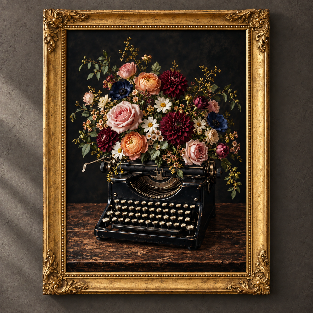 Words in Bloom Print — included in Everyday in Bloom – Unexpected Blooms Set of 3