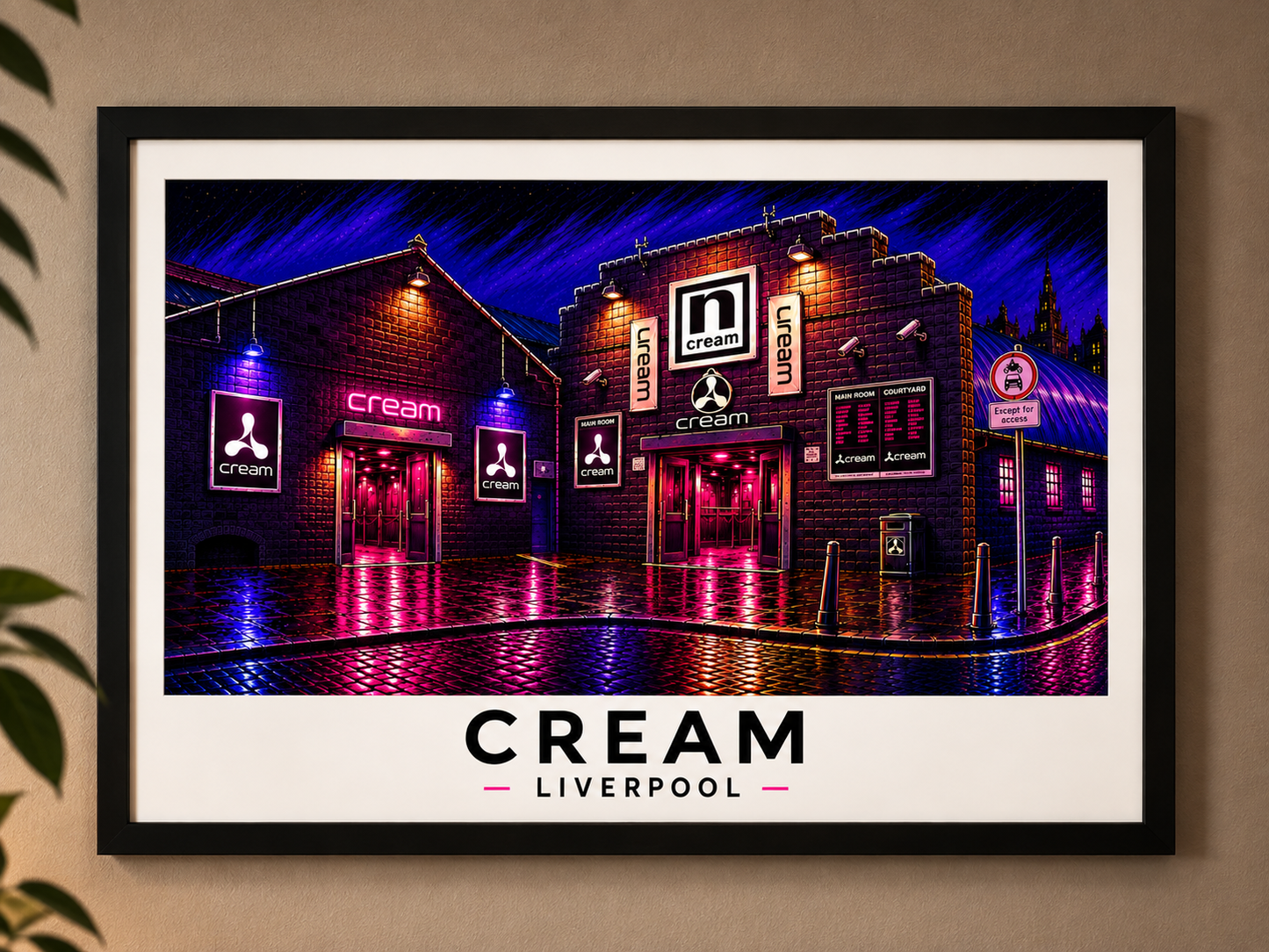 Cream Liverpool – Iconic Nightclub Print
