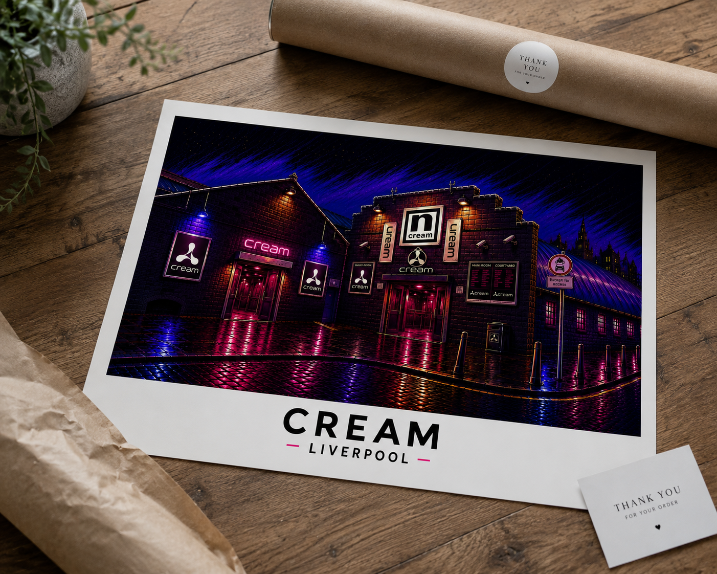 Cream Liverpool – Iconic Nightclub Print