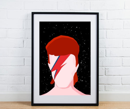 Bowie Ziggy Stardust print