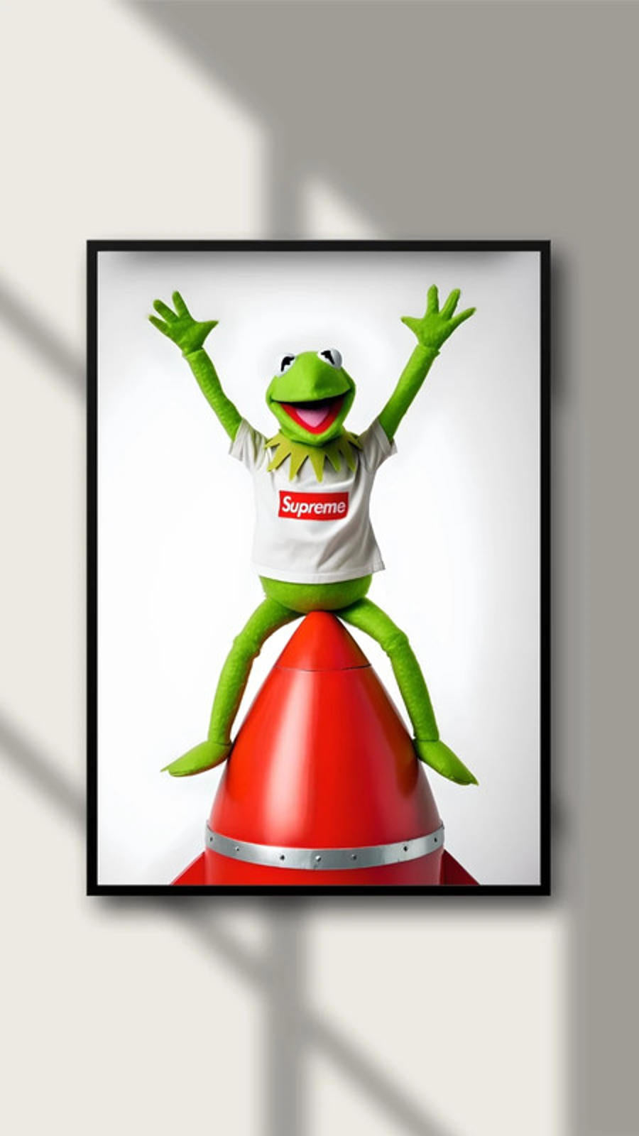 Kermit the frog print Supreme