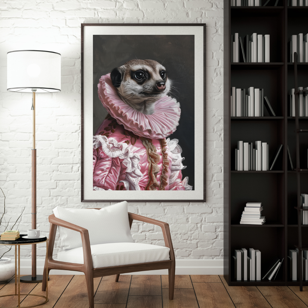 Vintage Animal Print - Meercat