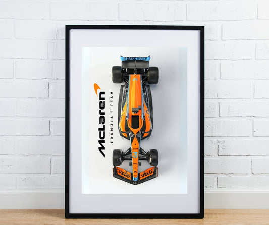 F1 car McLaren print