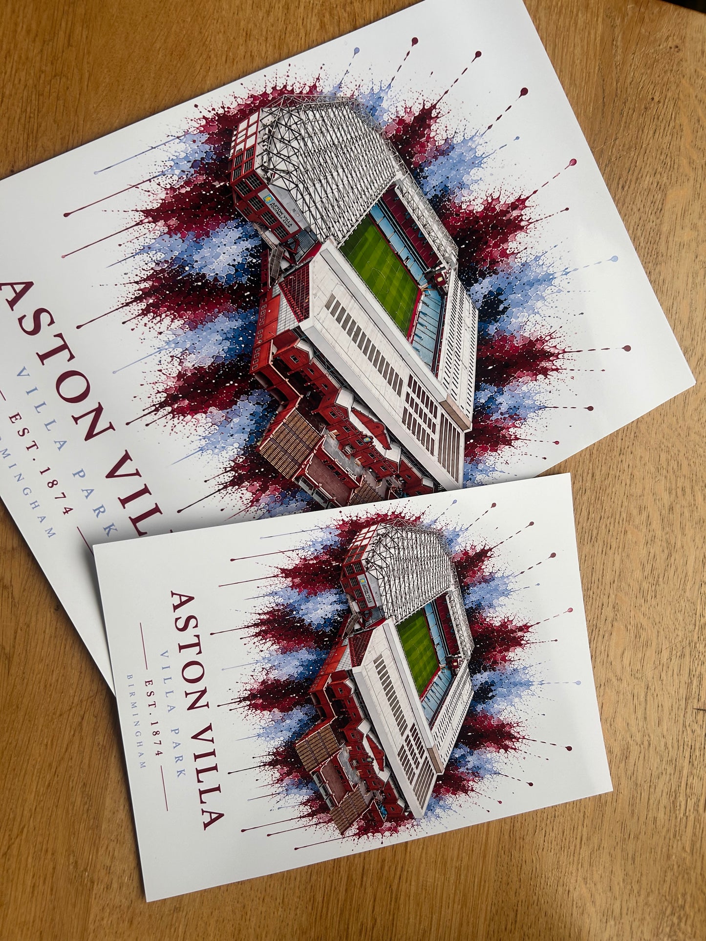 Football Stadium Print | Any Team | A4/A3/A2