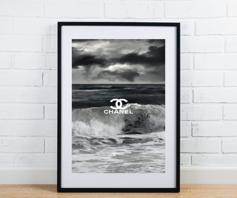 Fashion Print - Ocean Waves