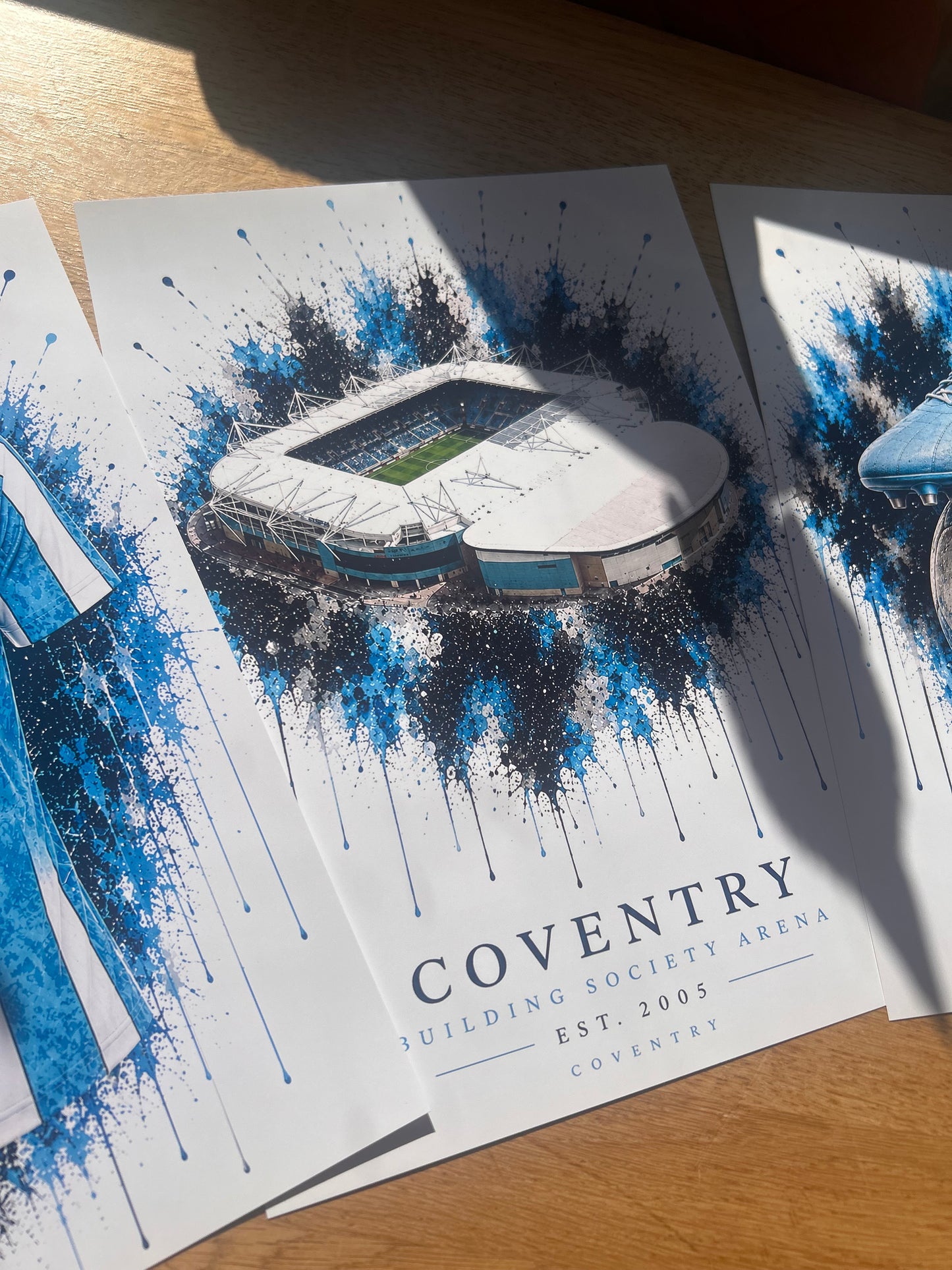 Football Stadium Print | Any Team | A4/A3/A2