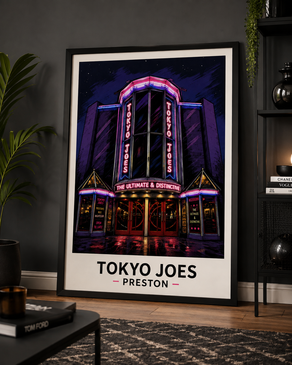 Tokyo Joes Preston - Iconic Nightclub Print