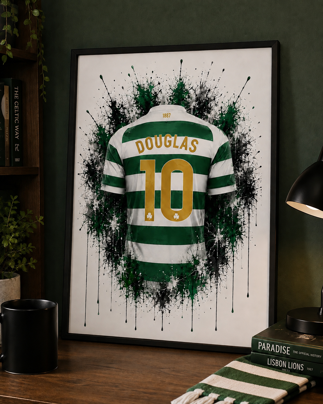 Personalised Football Shirt Print | Any Team | A4/A3/A2