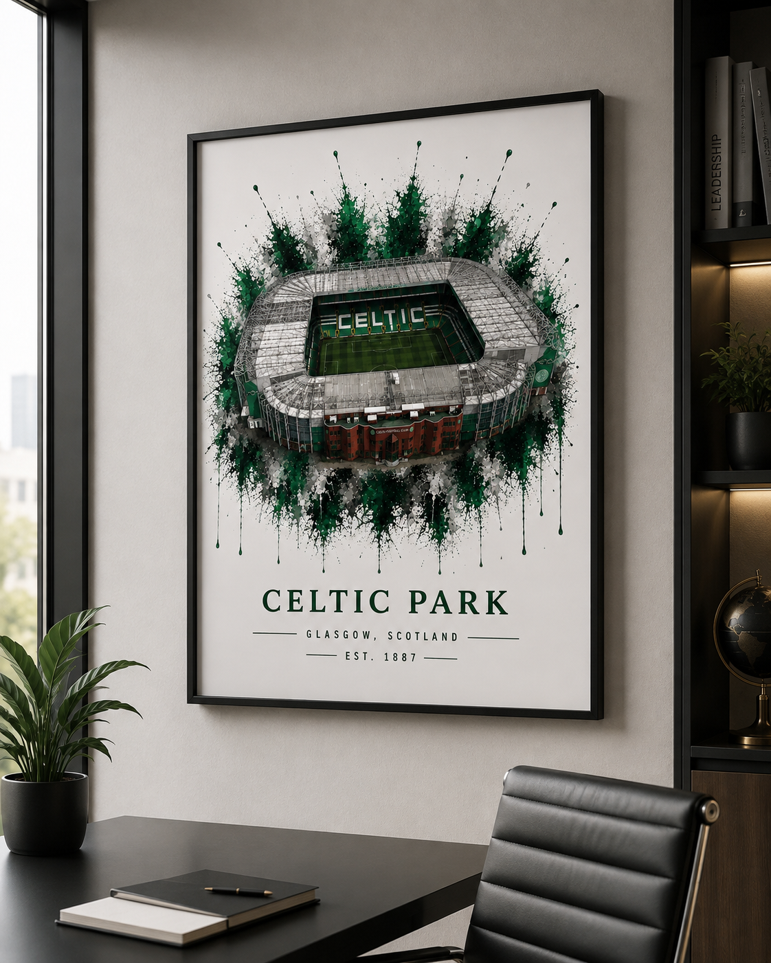 Football Stadium Print | Any Team | A4/A3/A2