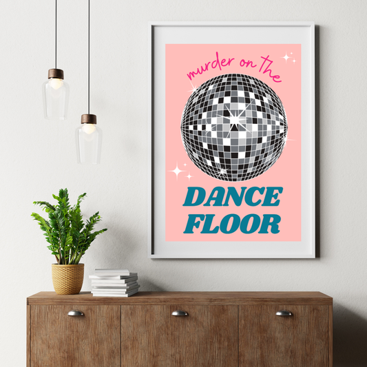 Music Print - Murder on the Dancefloor