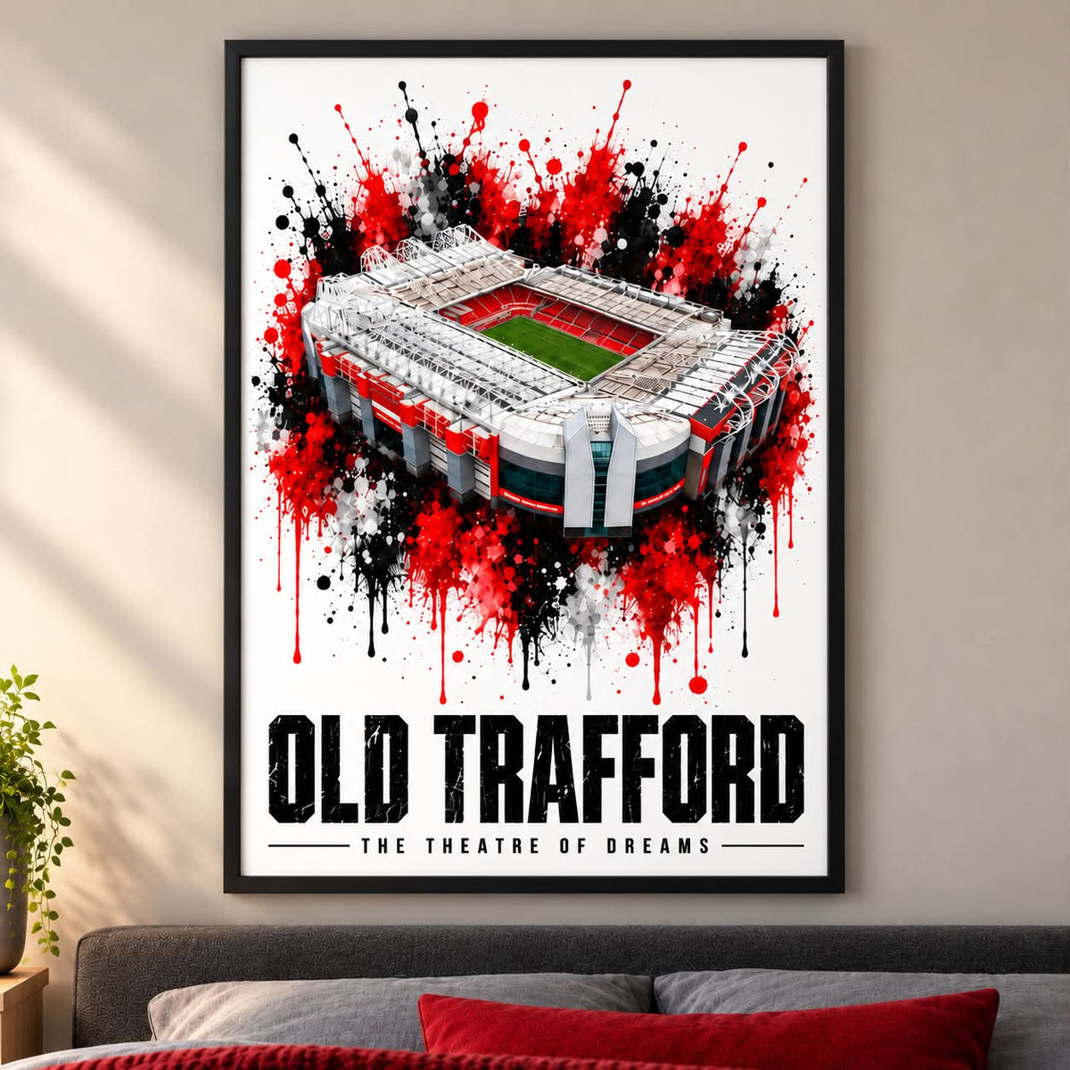 Football Stadium Print | Any Team | A4/A3/A2