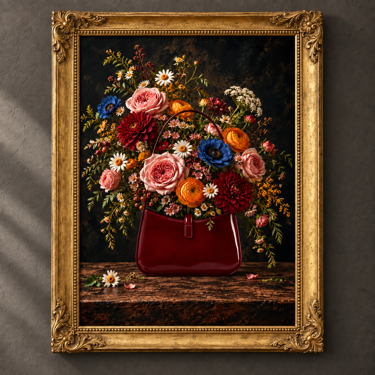 Bag of Blooms Print — included in Everyday in Bloom – Unexpected Blooms Set of 3