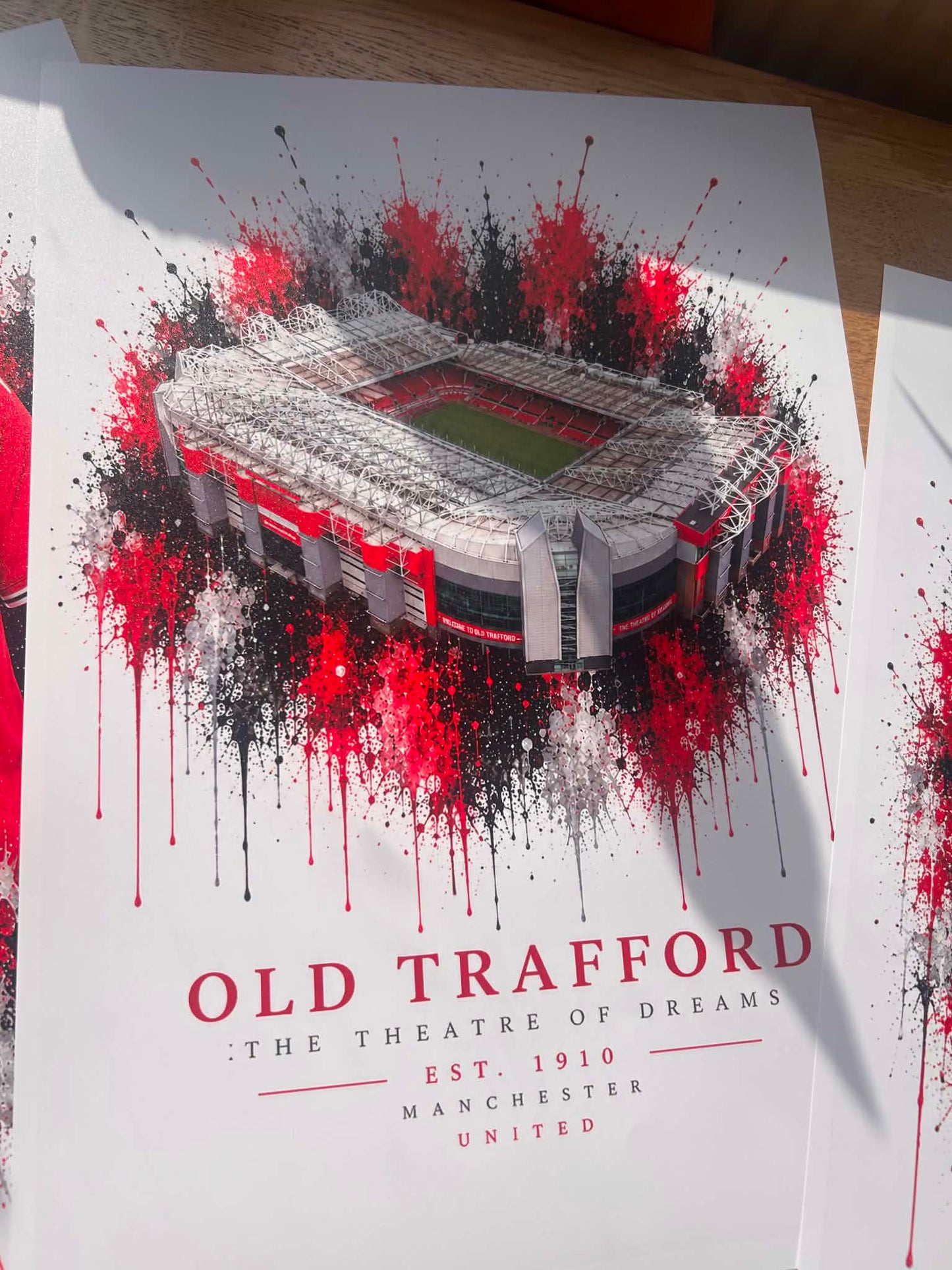 Football Stadium Print | Any Team | A4/A3/A2