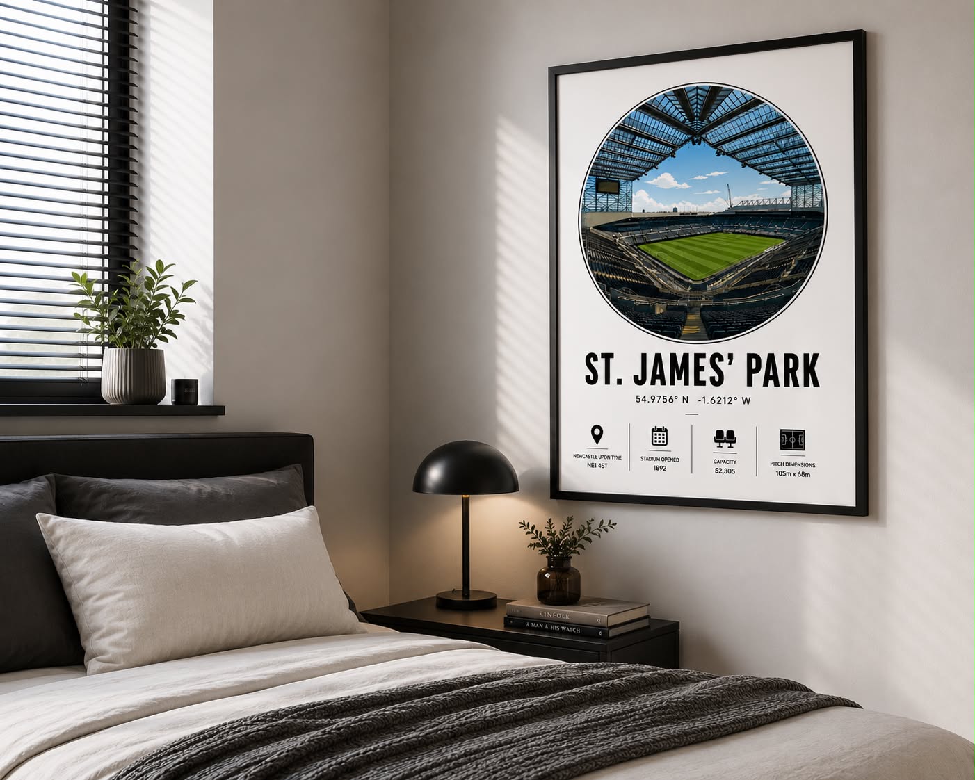 Iconic Stadiums Info Print | Any team | A4/A3/A2