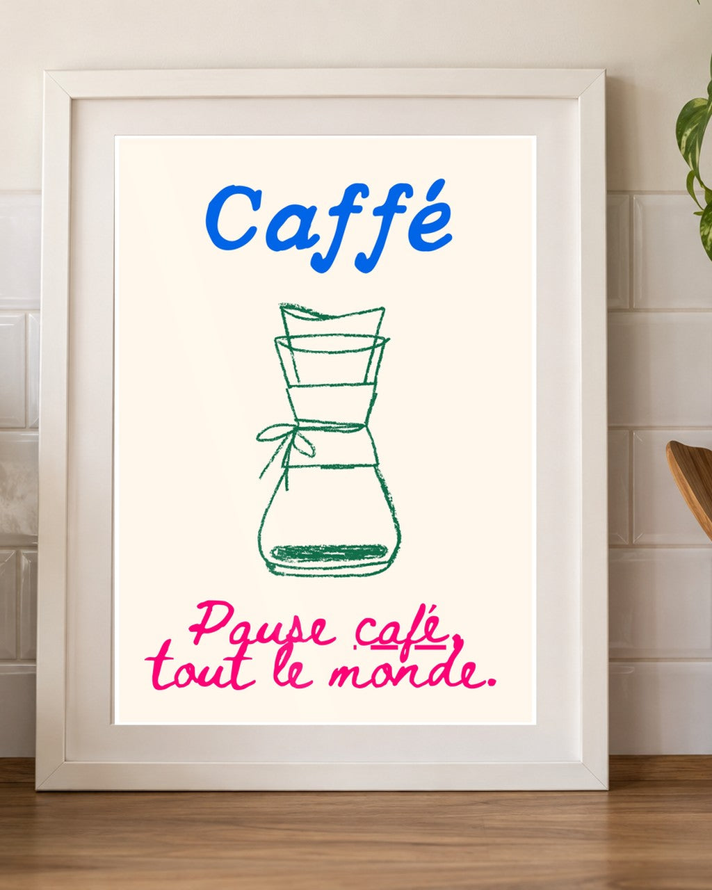 Caffé Coffee kitchen mockup