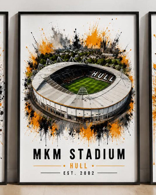 Football Stadium Print | Any Team | A4/A3/A2