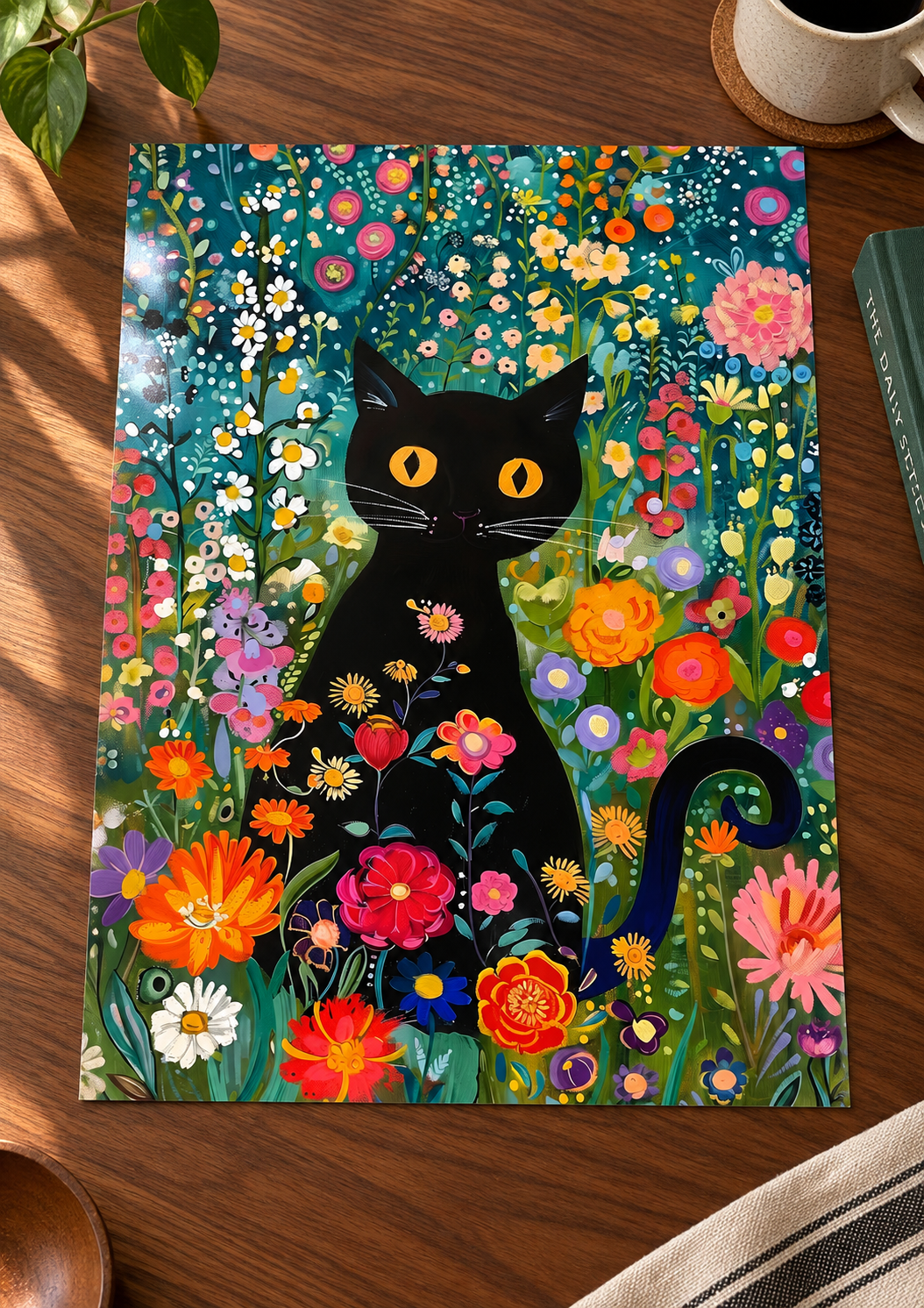 Gustav Klimt Cat I Art Print unframed glossy print