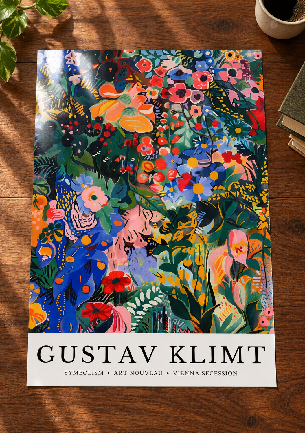 Gustav Klimt Garden II Art Print unframed glossy print
