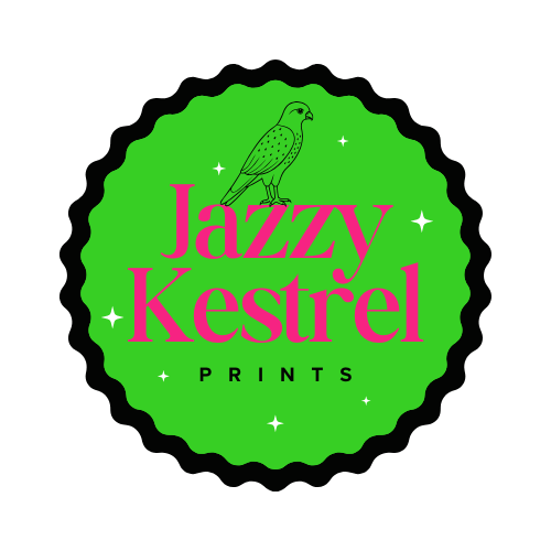 Jazzy Kestrel Prints