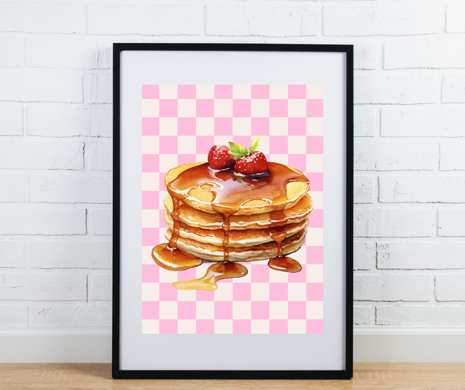 Pancakes Kitchen Print