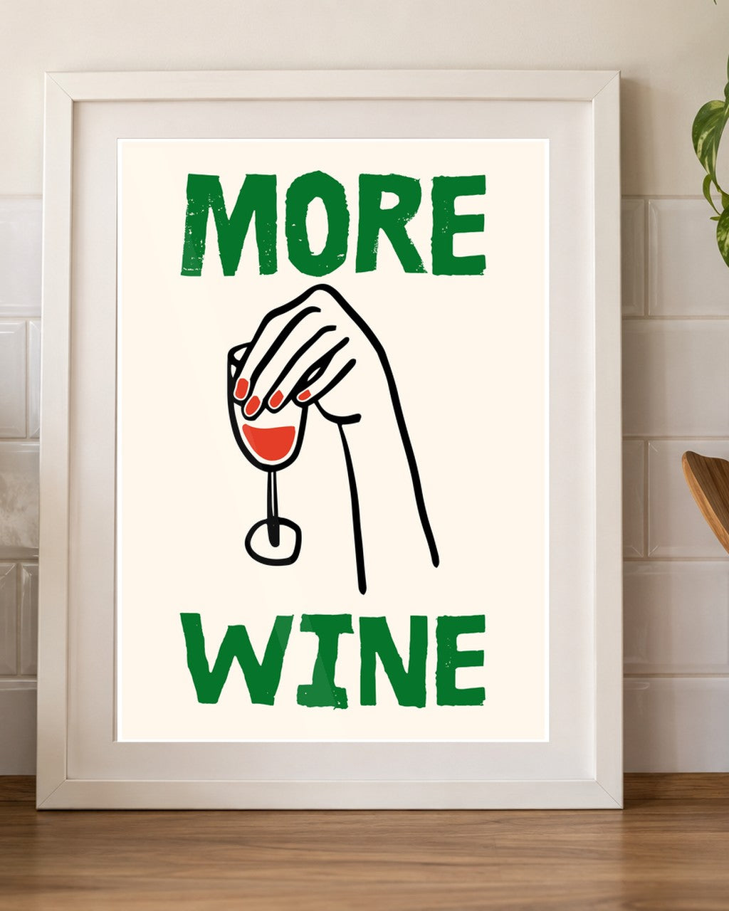 More Wine kitchen mockup