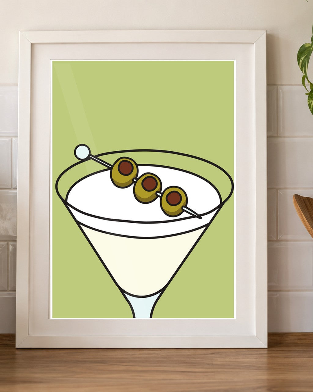 Olive Martini kitchen mockup