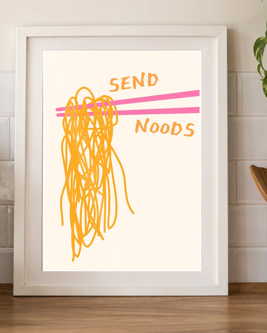 Send Noods Noodle kitchen mockup