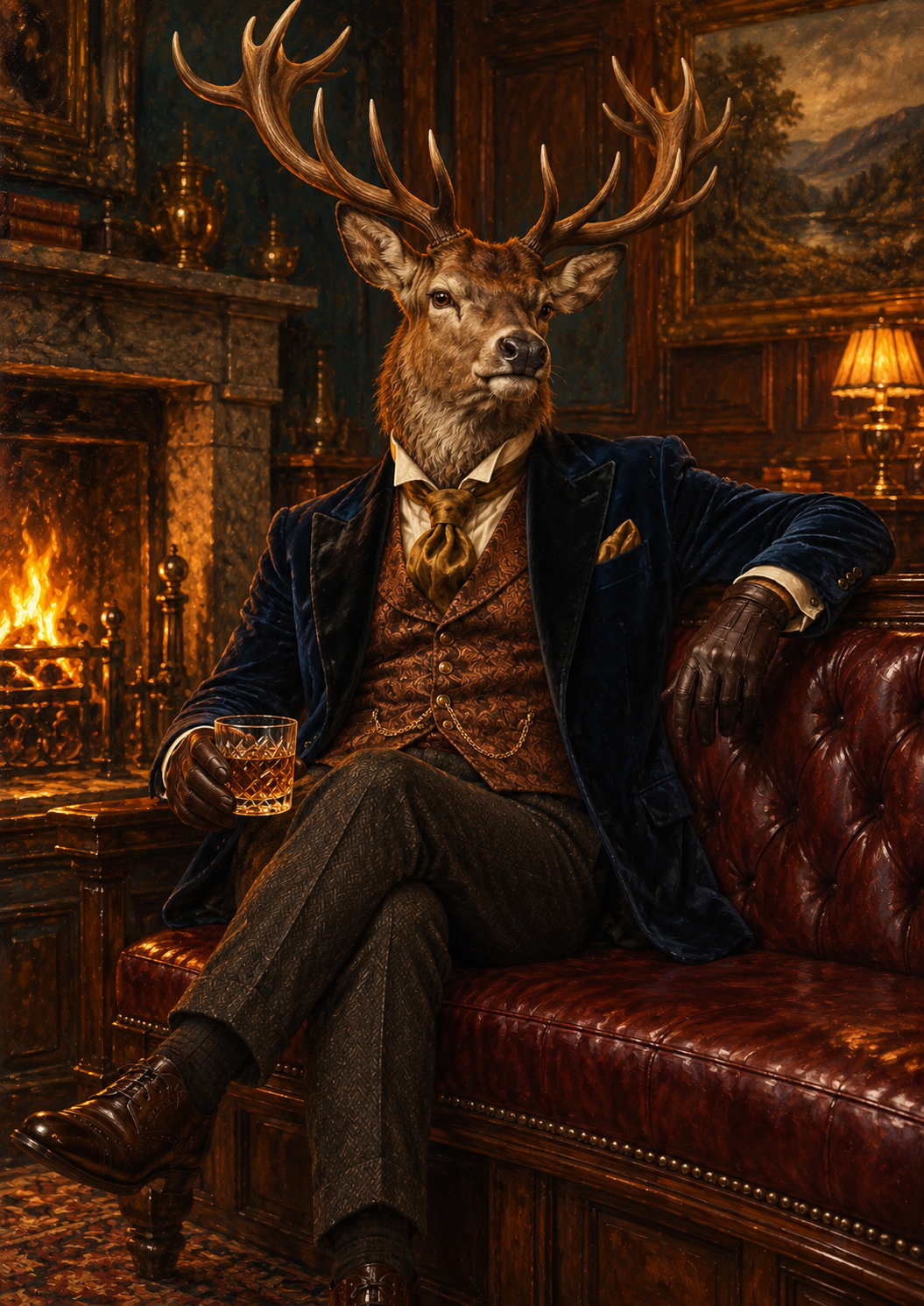 Stag Night – Stag & Whisky artwork